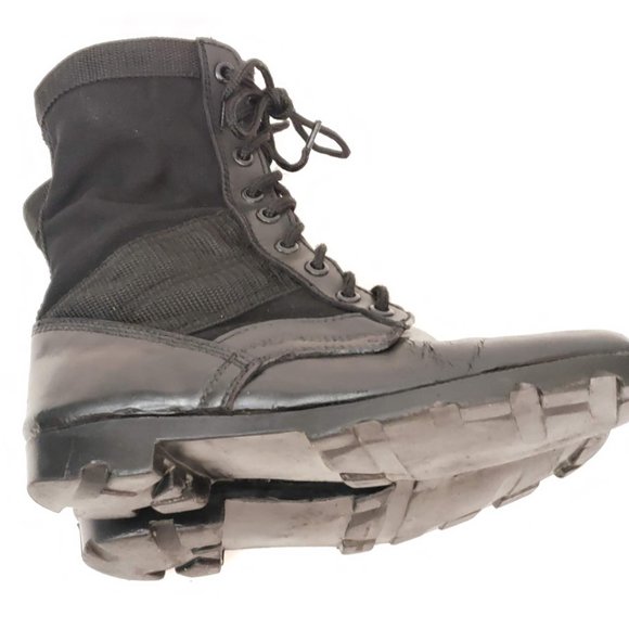 ? Leather/Fabric Military Combat Boots Size 8.5?